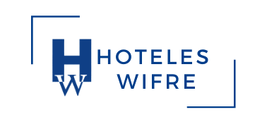Logo minimalista Hoteles Soria - Hoteles Wifre